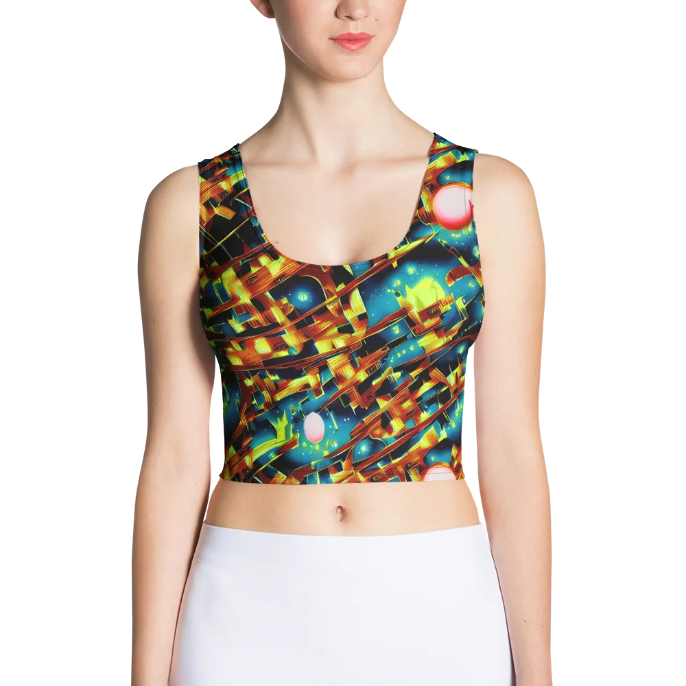 Solar Machina on Crop Top — Front