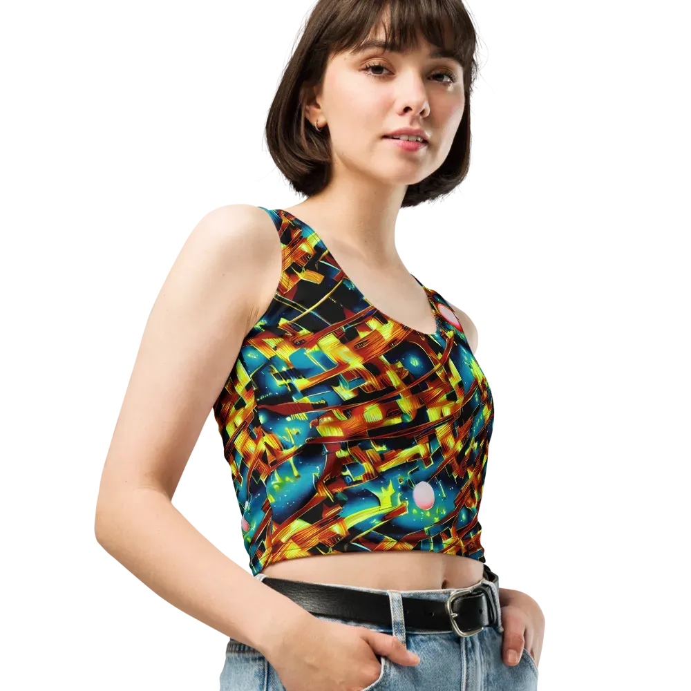 Solar Machina on Crop Top — Right Front