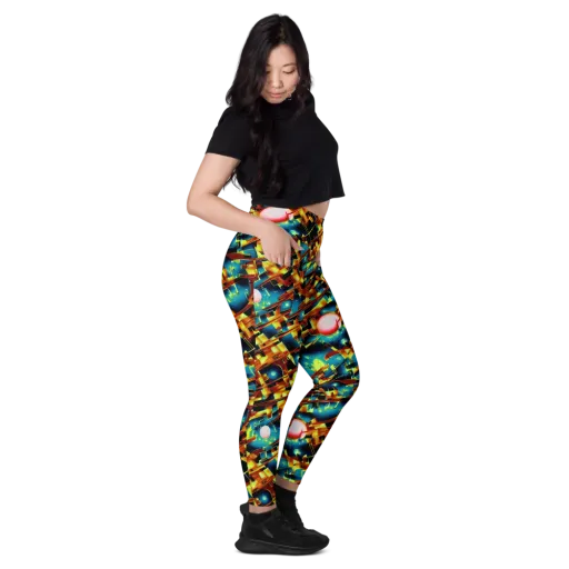 Solar Machina on a Leggings with Pockets
