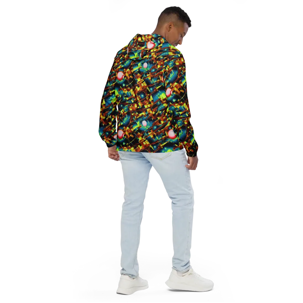 Solar Machina on Men's Windbreaker — Back