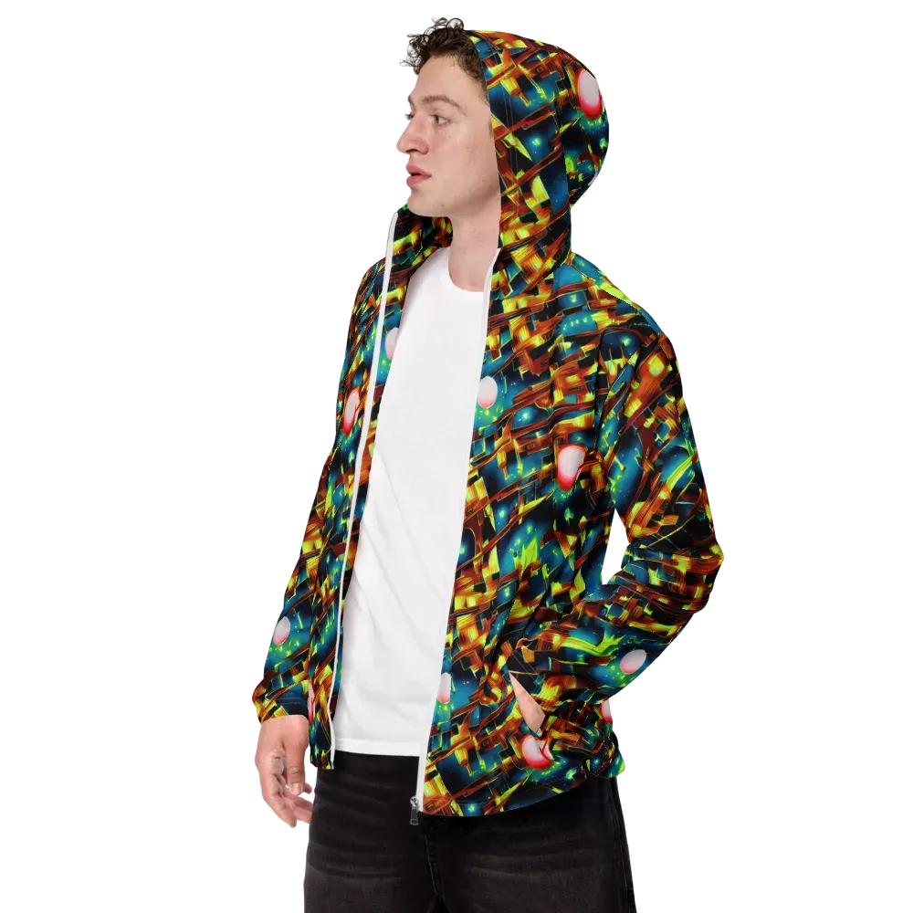 Solar Machina on Men's Windbreaker — Left Front