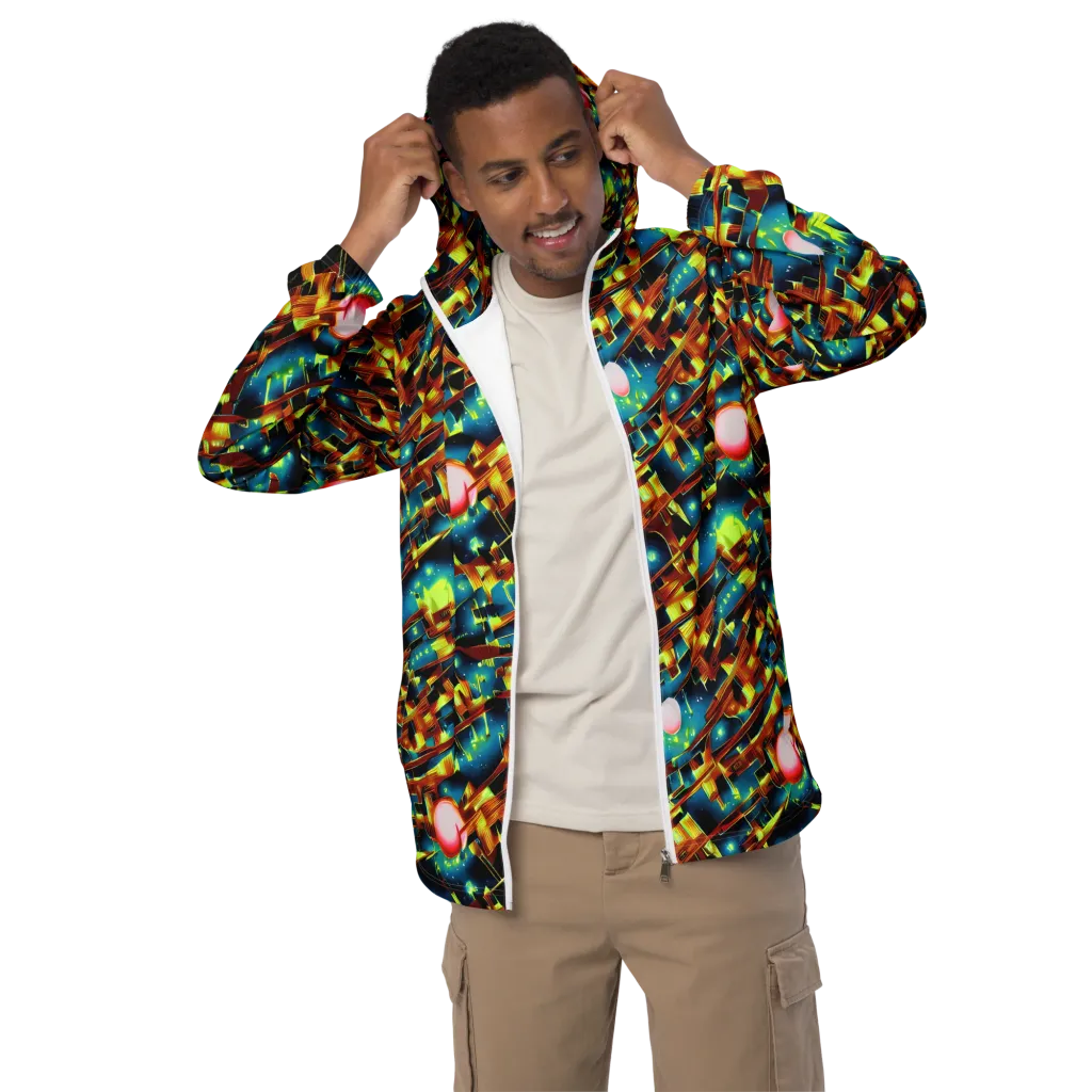 Solar Machina on Men's Windbreaker — Front