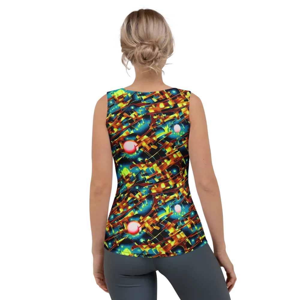 Solar Machina on Women's Tank Top — Back
