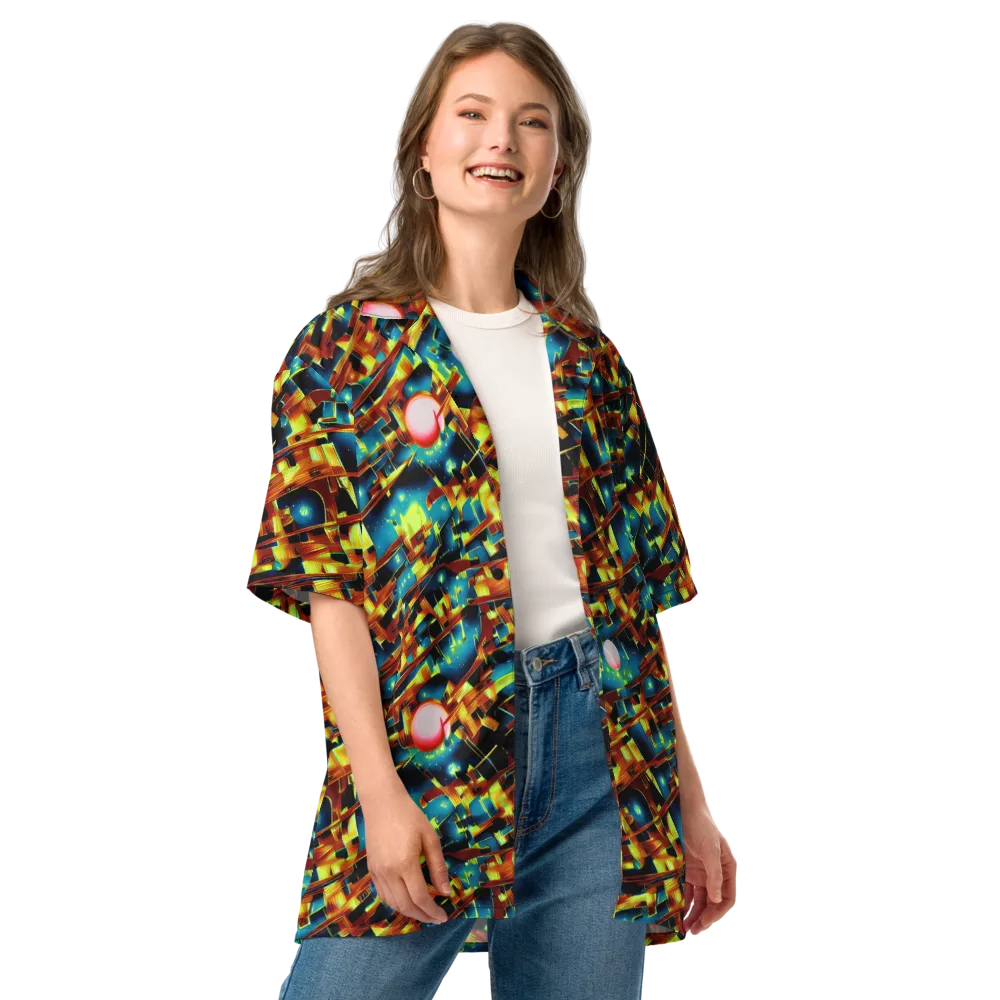 Solar Machina on Button Shirt — Front