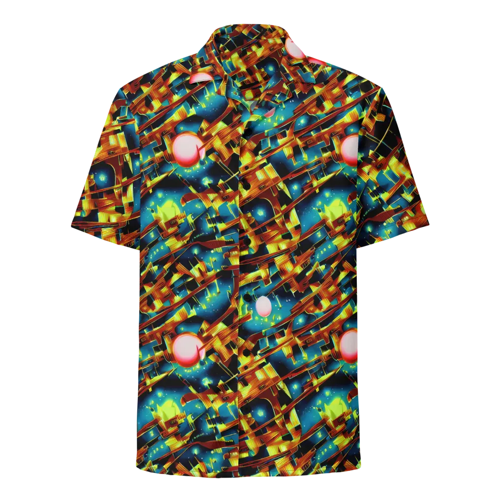 Solar Machina on Button Shirt — Front