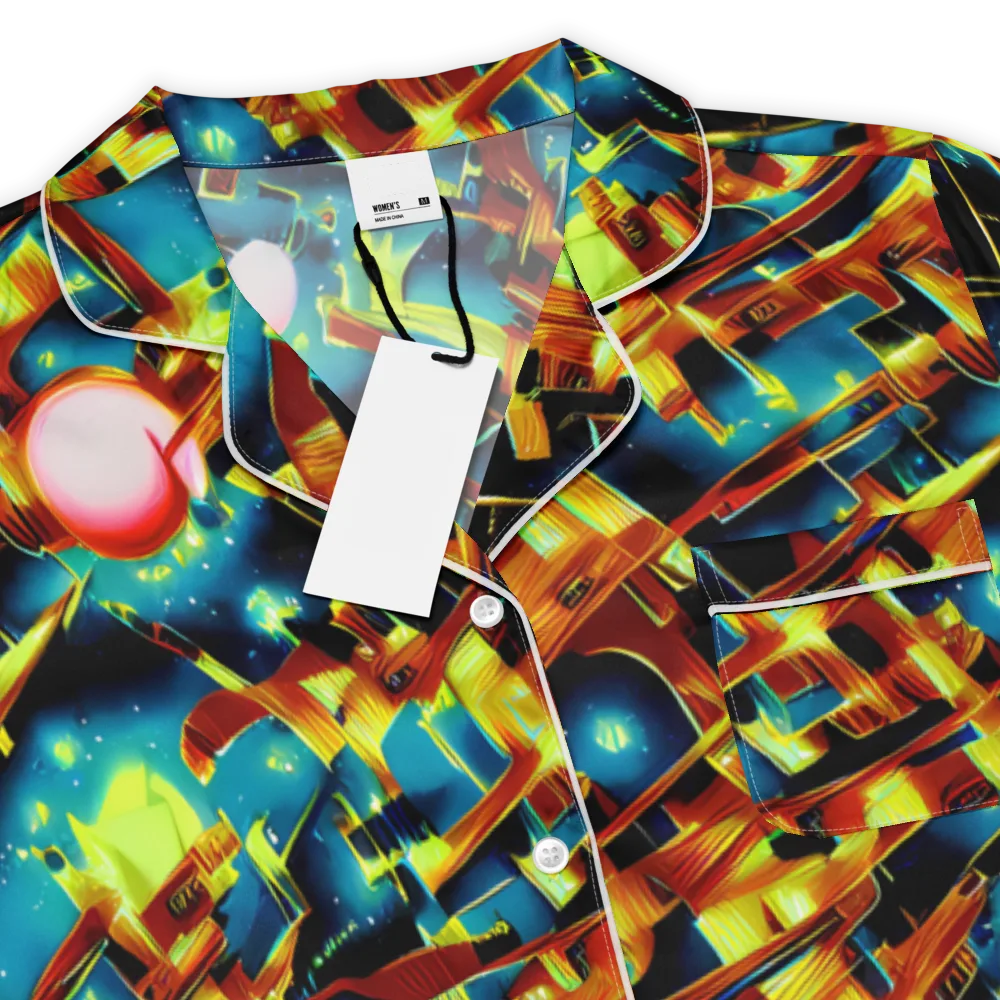 Solar Machina on Women's Short Sleeve Pajama Top — Product details