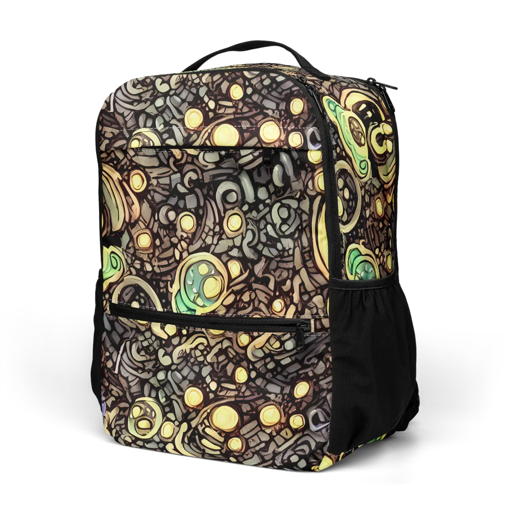 Gilded Circuit on Utility Backpack — Left Front