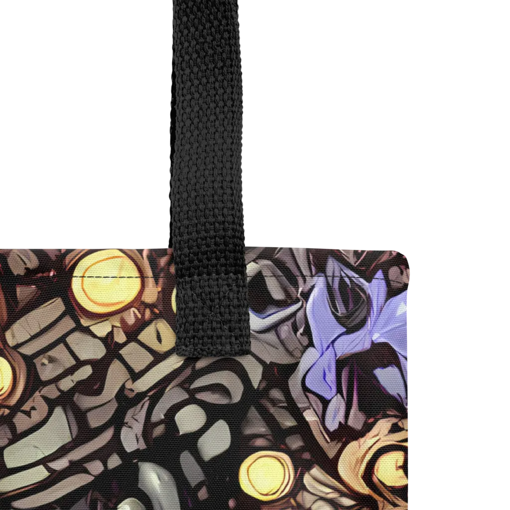 Gilded Circuit on Tote Bag — Product details