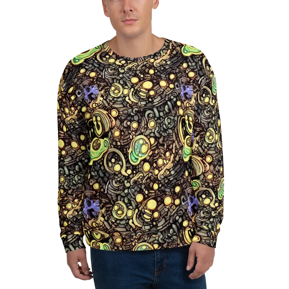 Gilded Circuit on Sweatshirt — Front