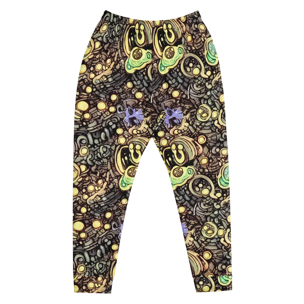 Gilded Circuit on Men's Joggers — Front