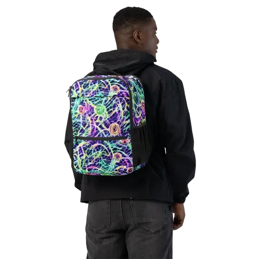 Ultraviolet Network on a Utility Backpack