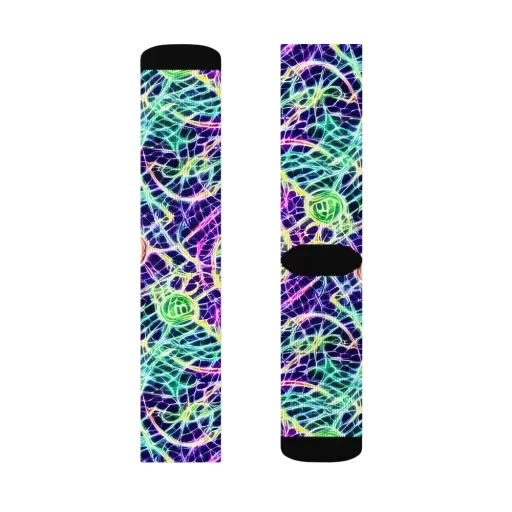 Ultraviolet Network on a Socks