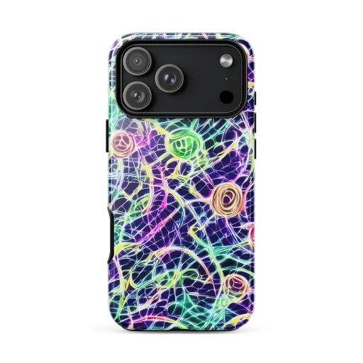 Ultraviolet Network on a Tough Case for iPhone®