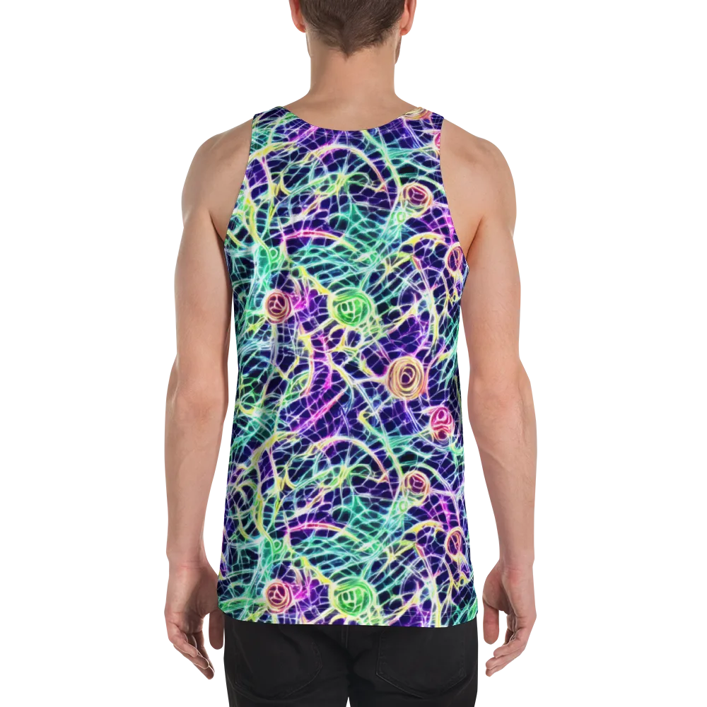 Ultraviolet Network on Men's Tank Top — Back