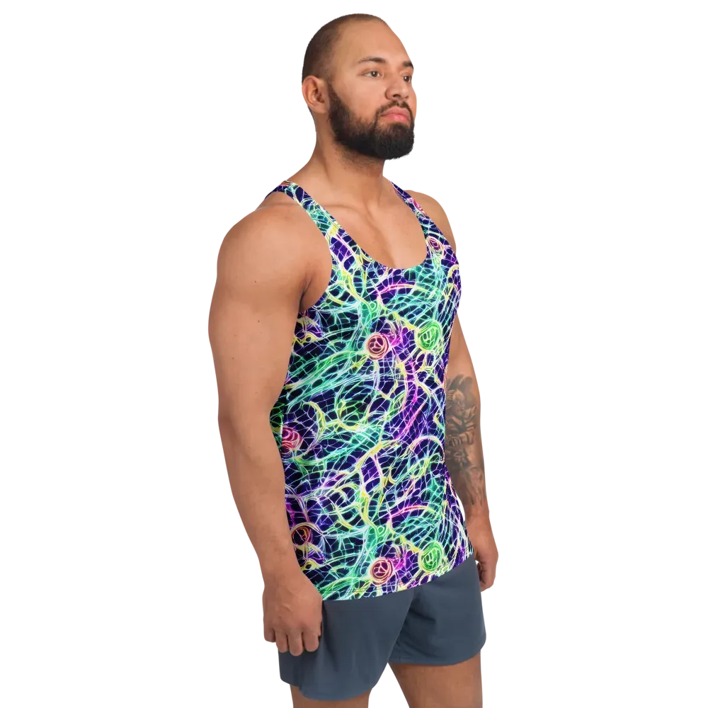 Ultraviolet Network on Men's Tank Top — Right Front