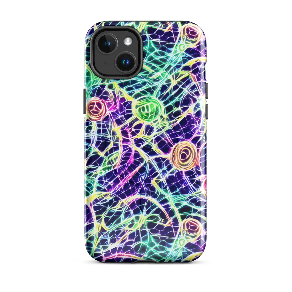 Ultraviolet Network on MagSafe Tough Case for iPhone® — Front