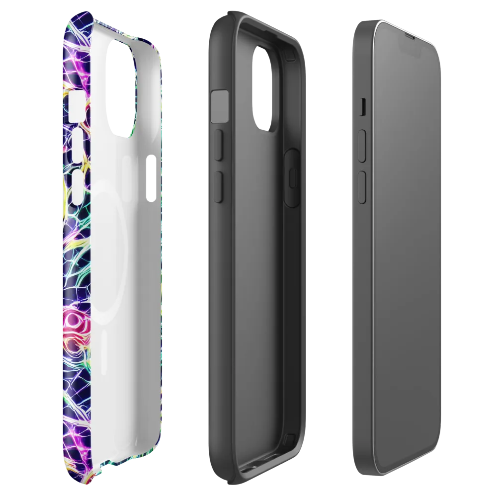 Ultraviolet Network on MagSafe Tough Case for iPhone® — Front