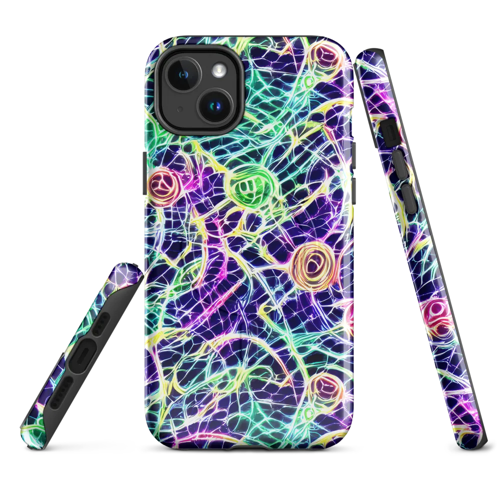 Ultraviolet Network on MagSafe Tough Case for iPhone® — Front