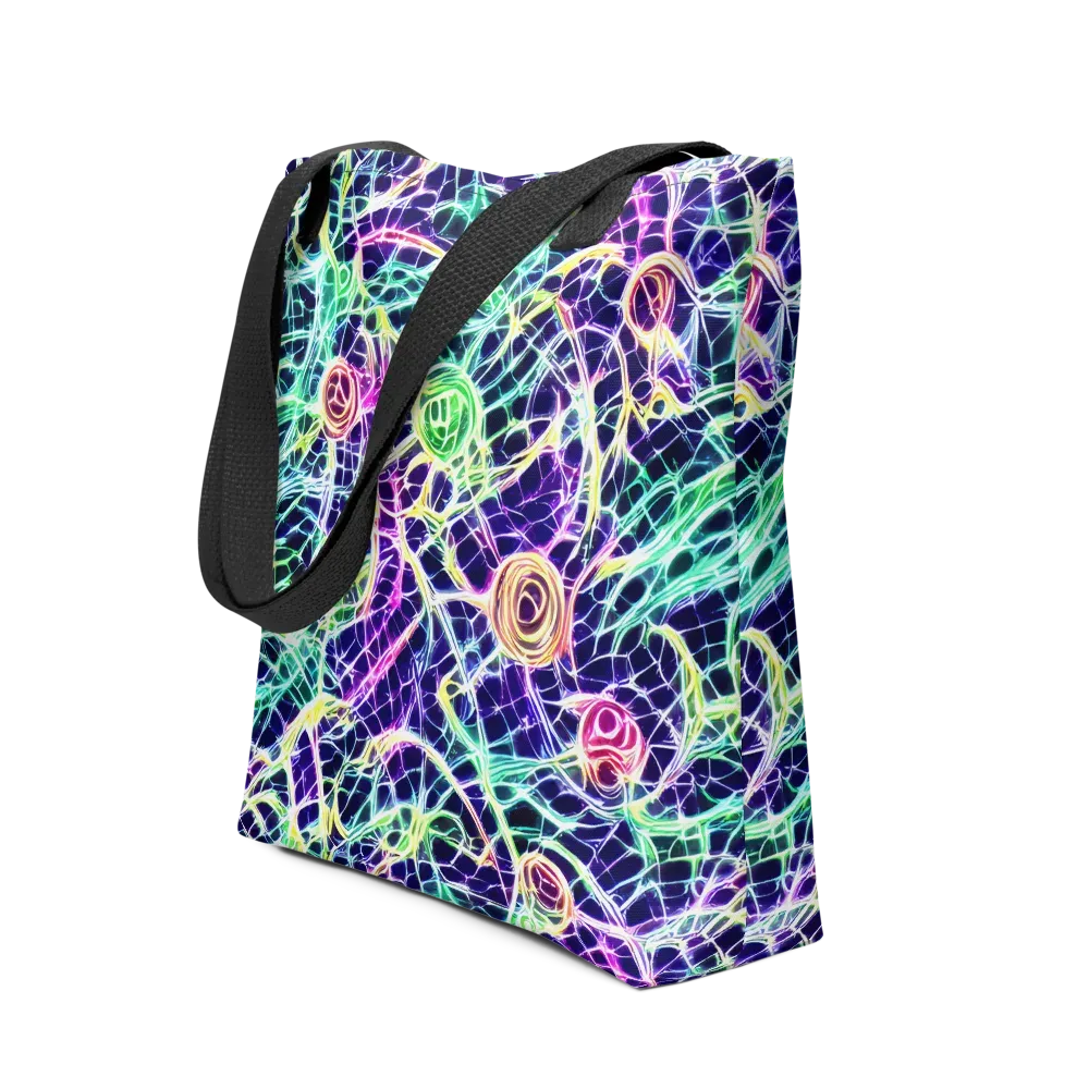 Ultraviolet Network on Tote Bag — Front