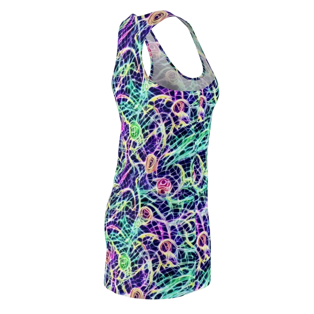 Ultraviolet Network on Racerback Dress — Back Side