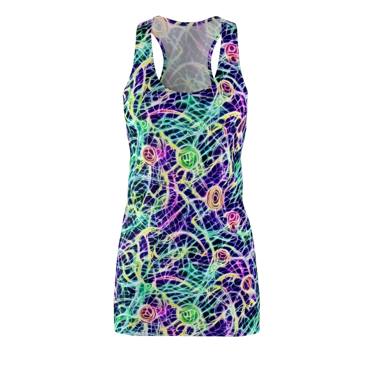 Ultraviolet Network on Racerback Dress — Front