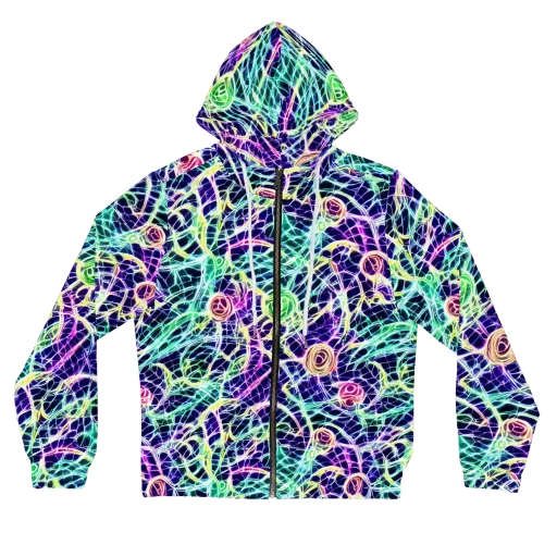 Ultraviolet Network on a Women's Full-Zip Hoodie