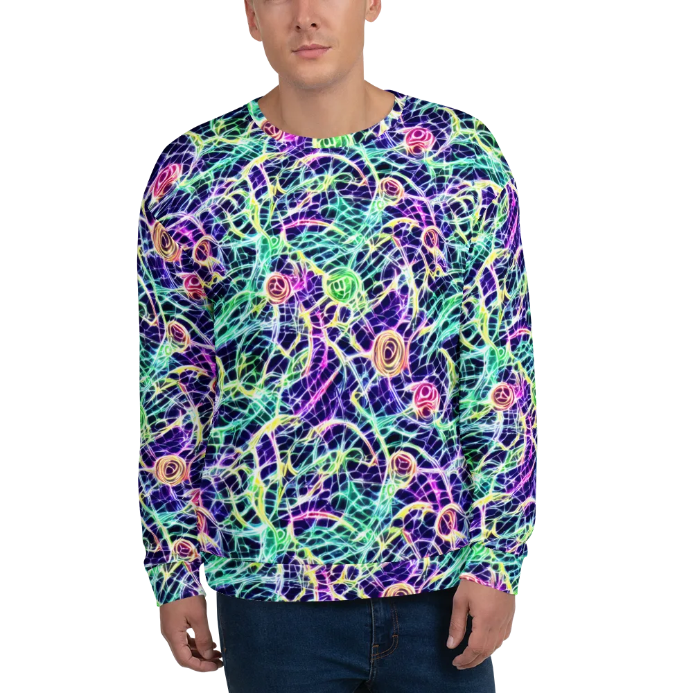 Ultraviolet Network on Sweatshirt — Front