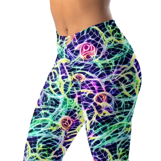 Ultraviolet Network on a Leggings
