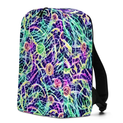 Ultraviolet Network on a Minimalist Backpack