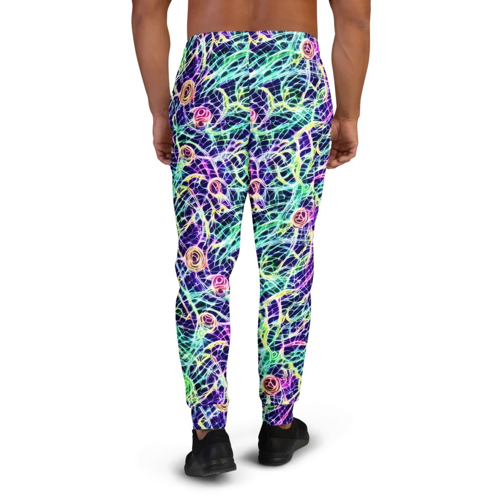 Ultraviolet Network on Men's Joggers — Back