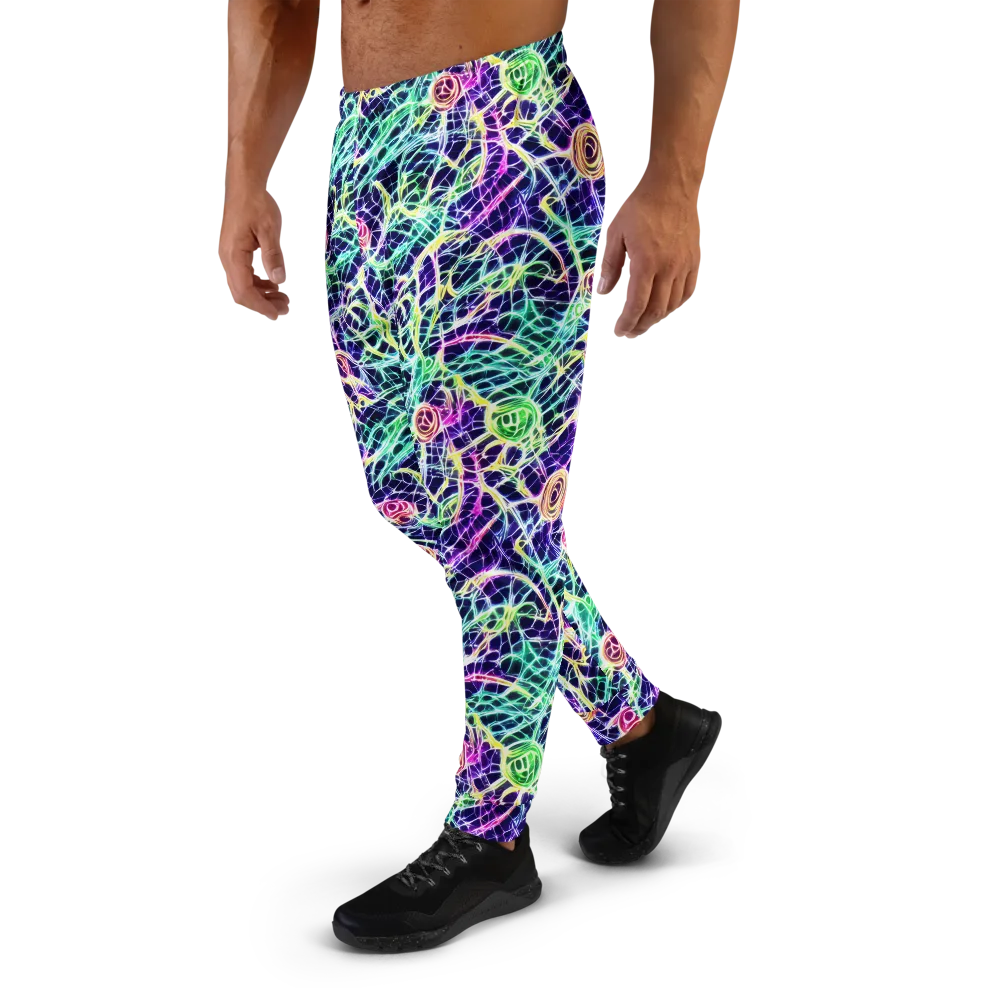 Ultraviolet Network on Men's Joggers — Left
