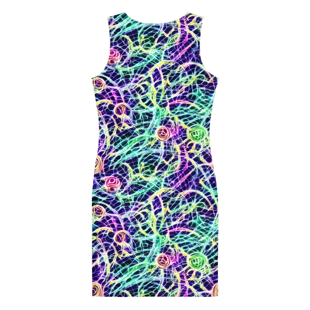 Ultraviolet Network on Bodycon Dress — Back