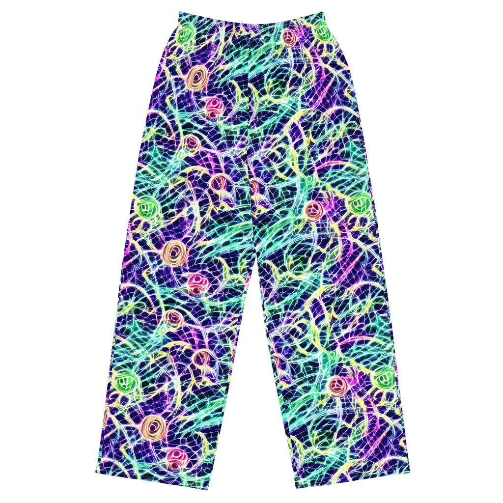 Ultraviolet Network on Wide-Leg Pants — Front