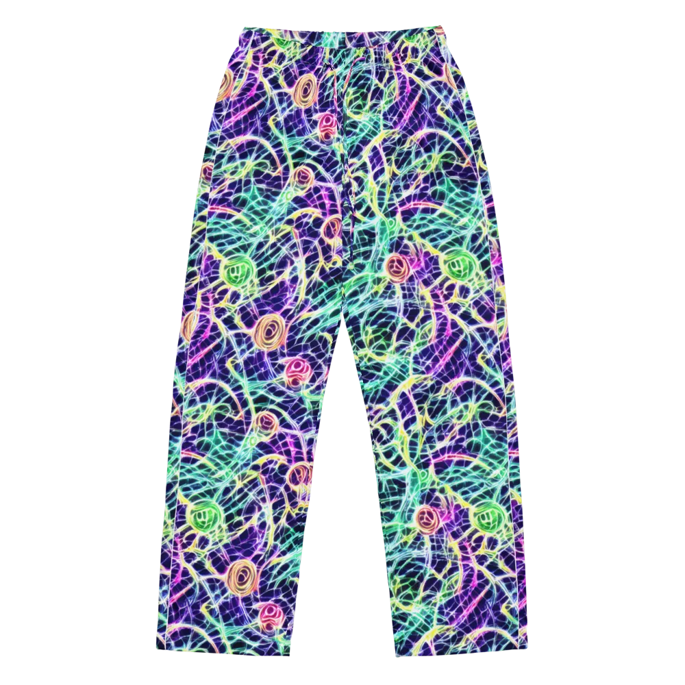 Ultraviolet Network on Women's Pajama Pants — Front