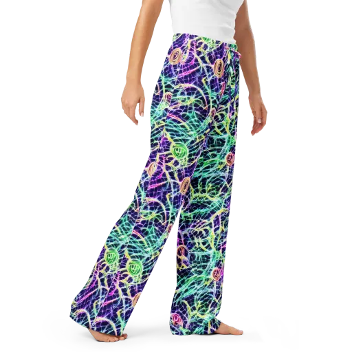 Ultraviolet Network on a Women's Pajama Pants