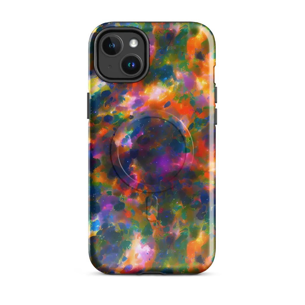 Cosmic Paintfall on MagSafe Tough Case for iPhone® — Front