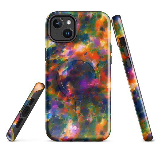 Cosmic Paintfall on a MagSafe Tough Case for iPhone®