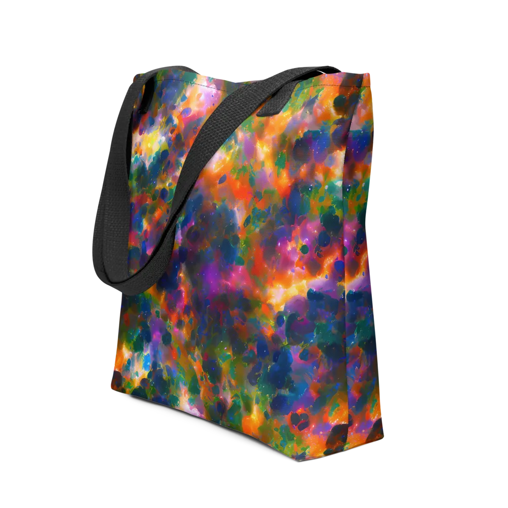 Cosmic Paintfall on Tote Bag — Front