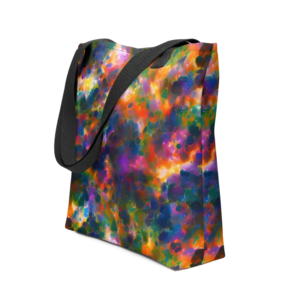 Cosmic Paintfall on Tote Bag — Front