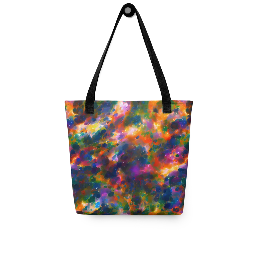 Cosmic Paintfall on Tote Bag — Front
