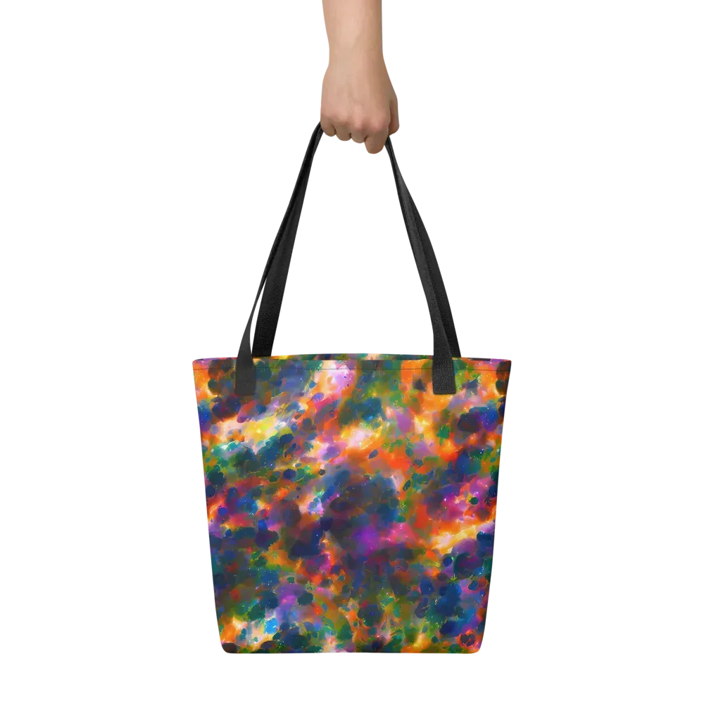 Cosmic Paintfall on Tote Bag — Front