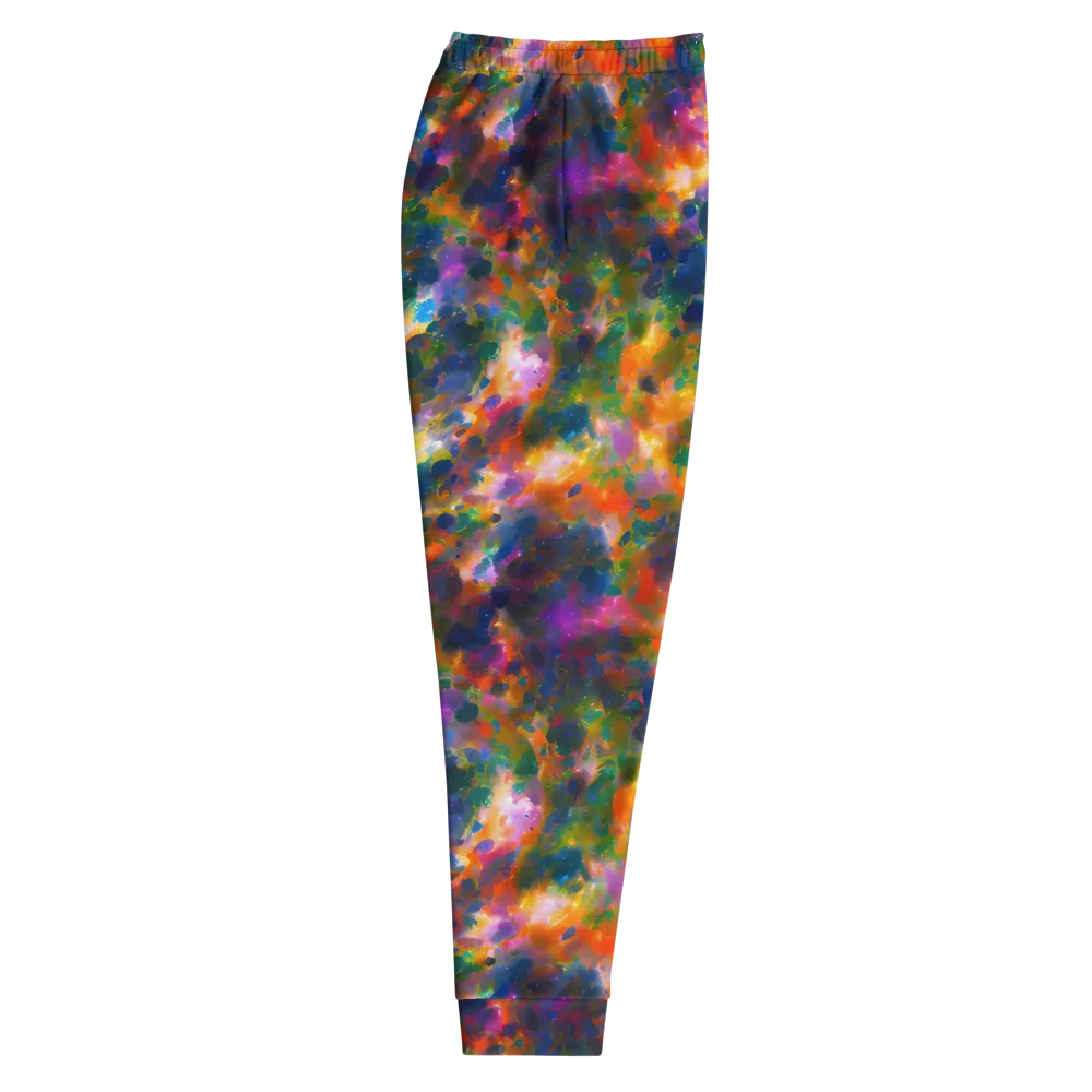 Cosmic Paintfall on Men's Joggers — Right
