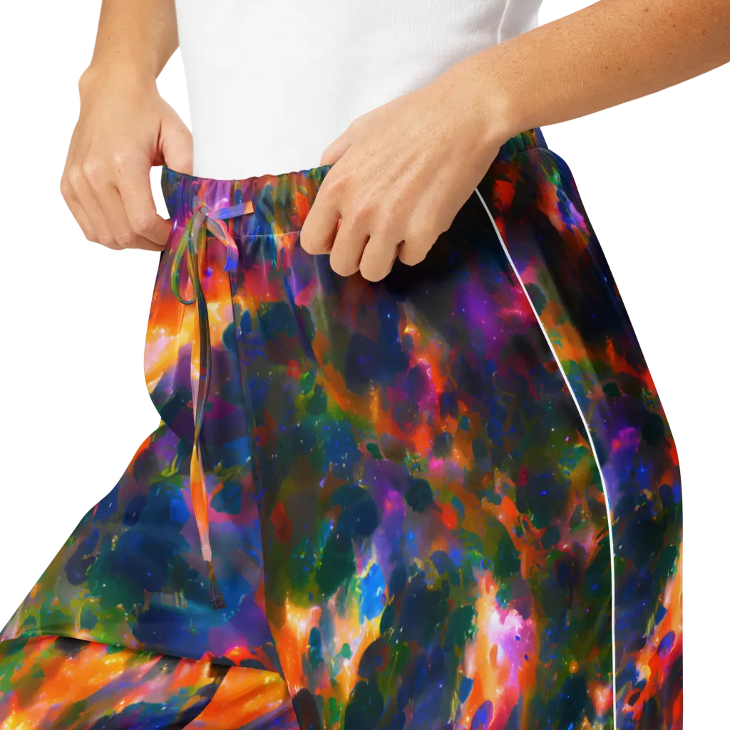 Cosmic Paintfall on Women's Pajama Pants — Product details