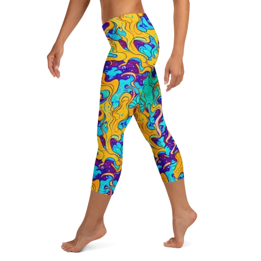 Magnetic Melt on a Capri Leggings