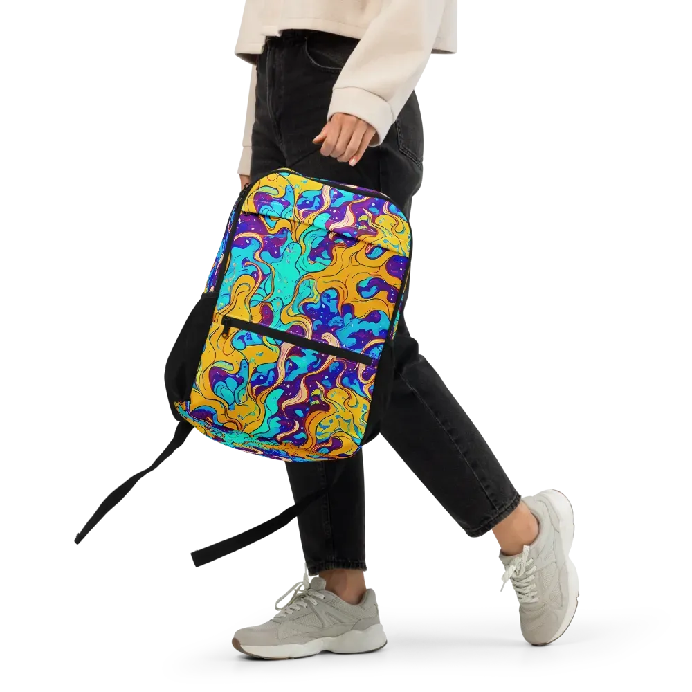 Magnetic Melt on Utility Backpack — Front