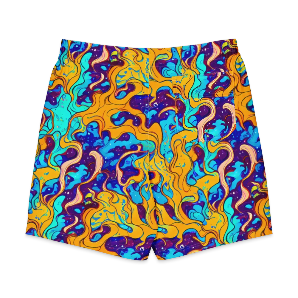 Magnetic Melt on Men's Board Shorts — Back