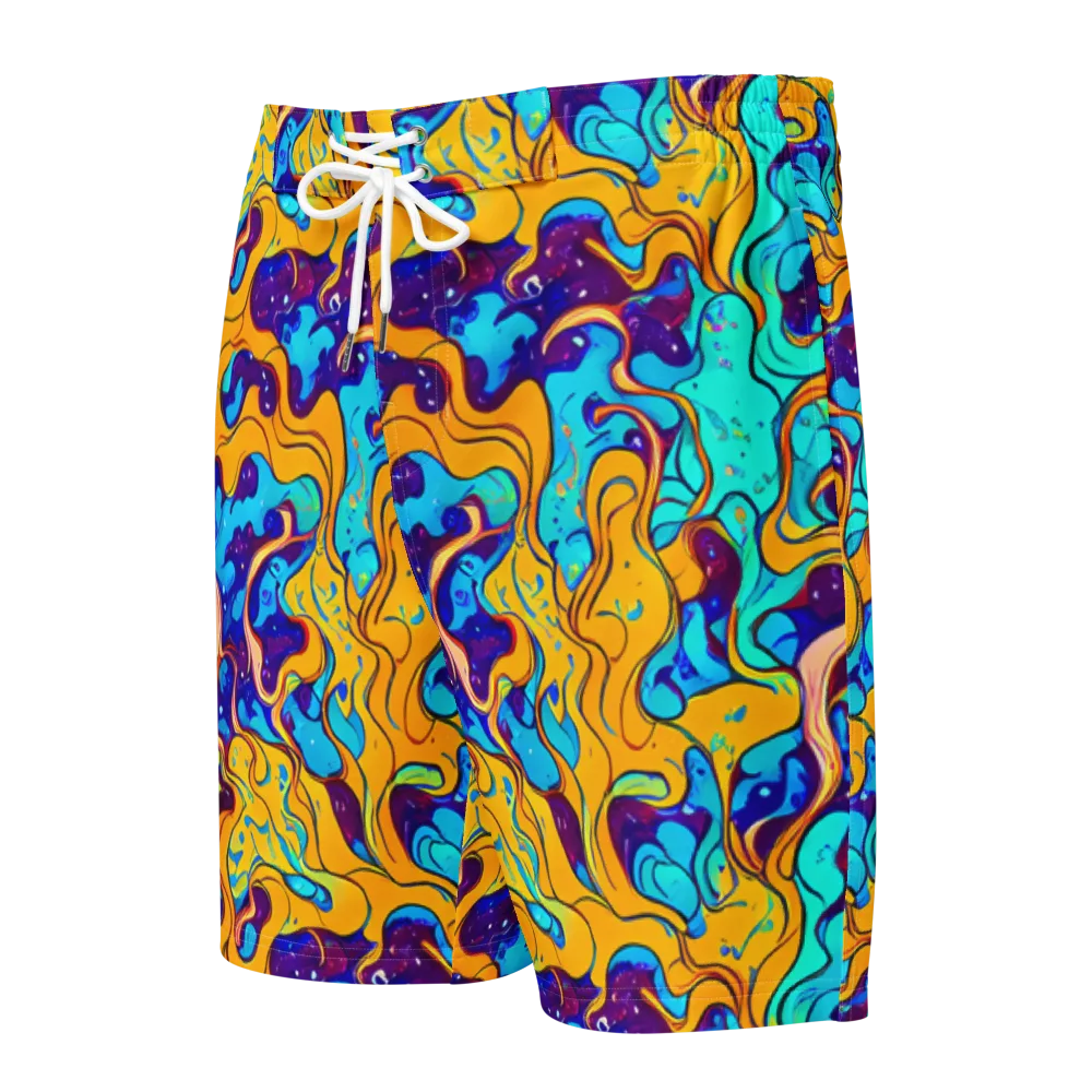 Magnetic Melt on Men's Board Shorts — Front