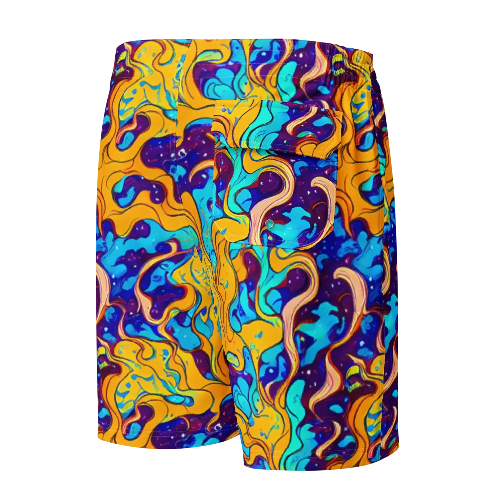 Magnetic Melt on Men's Board Shorts — Back