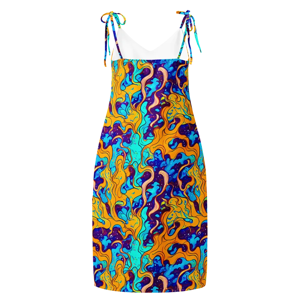 Magnetic Melt on Slip Dress — Back