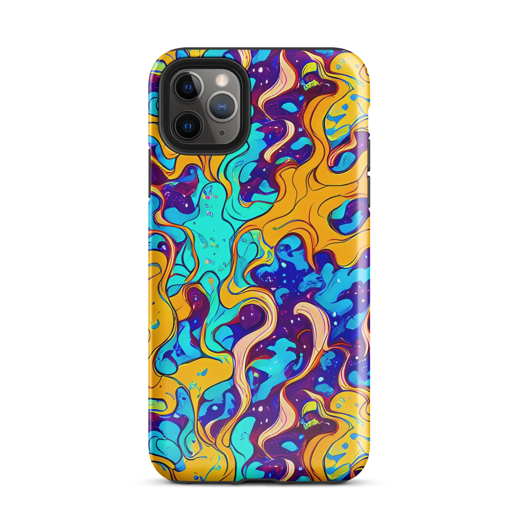 Magnetic Melt on Tough Case for iPhone® — Front